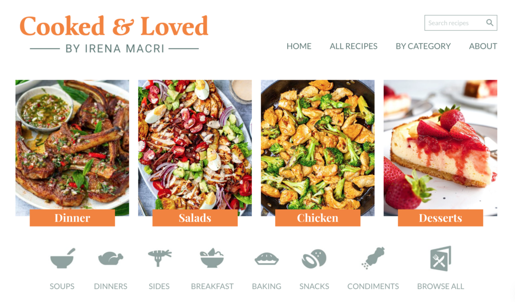 Cómo gana Irena Macri 12.000 dólares al mes con sus blogs de comida y libros de cocina - Monetizados